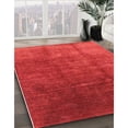 thumbnail image 2 of Ahgly Company Indoor Square Mid-Century Modern Red Oriental Area Rugs, 6' Square, 2 of 6