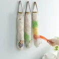 thumbnail image 3 of Kitchen Fruits Vegetables Storage Hanging Bag Reusable Grocery Produce Bags Mesh Ecology Shopping Tote Bag Onion Organization, 3 of 7