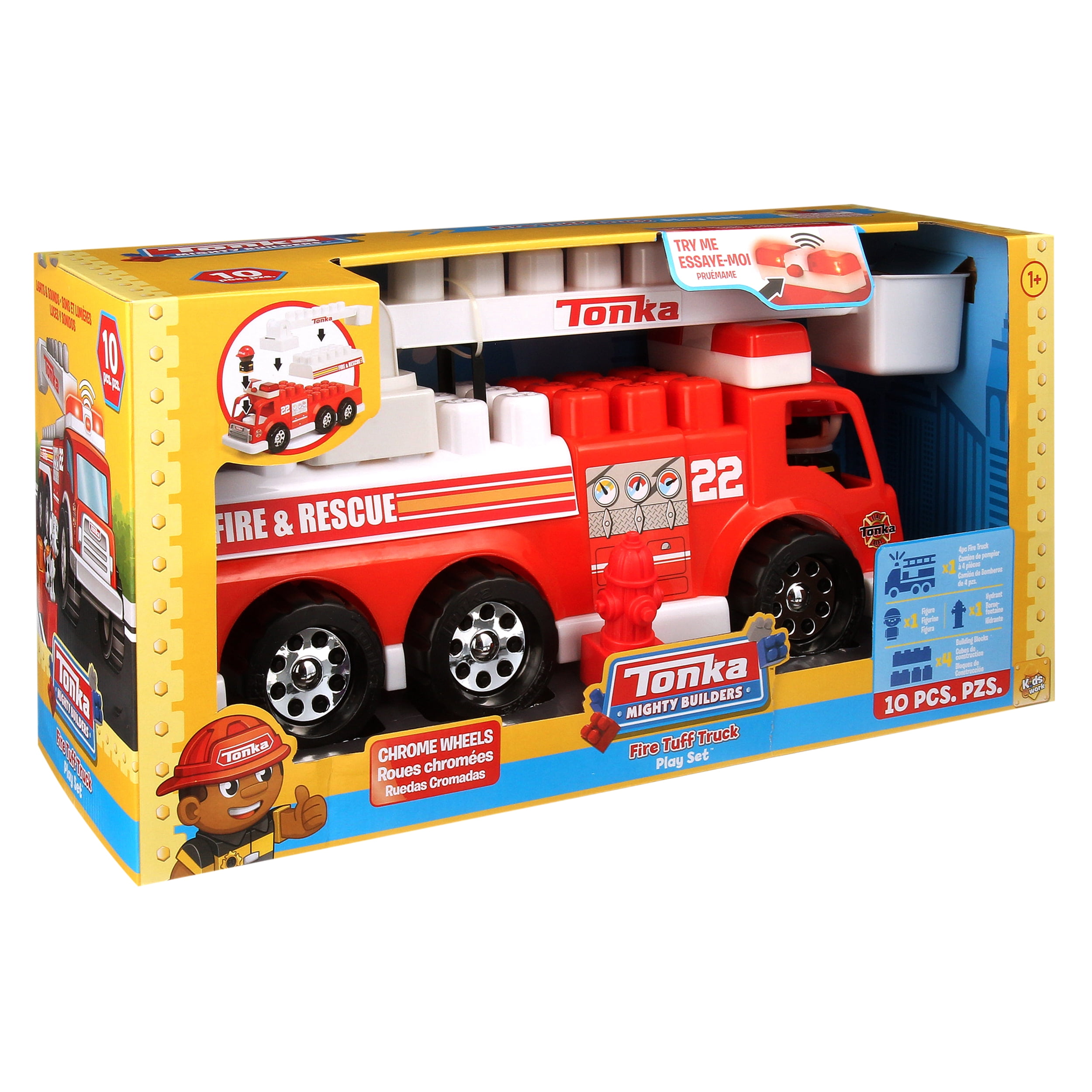 tonka real tough fire truck