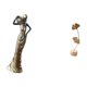 thumbnail image 5 of Figura de escritorio,Figuritas africanas,artesanías,artículos de escritorio coleccionables,Estatua de dama tribal,pieza de arte para decoración del hogar,Escultura de hojas,Estatua de hoja, 5 of 8