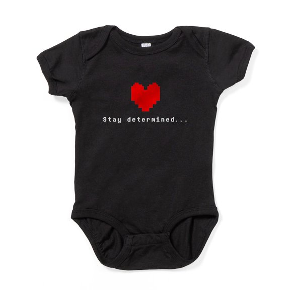 CafePress - Stay Determined Undertale - Cute Infant Bodysuit Baby Romper - Size Newborn - 24 Months