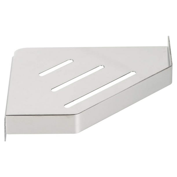 Esquina de baño para lavabo, estante de acero inoxidable, soporte de pared Triangular, soporte para jabón, trípode de baño pulido