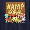 thumbnail image 3 of SpongeBob SquarePants - Kamp Koral Kamp Koral Group Graphic Long Sleeve Fleece Sweatshirt, 3 of 6