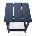 thumbnail image 4 of Vista 18" Black HDPE Outdoor Side Table, 4 of 7
