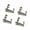 White, variant on Gieenan 4Pcs/pack Violin Finger Guides Fine Tuners for Violin Full Size Violin Tuner Set