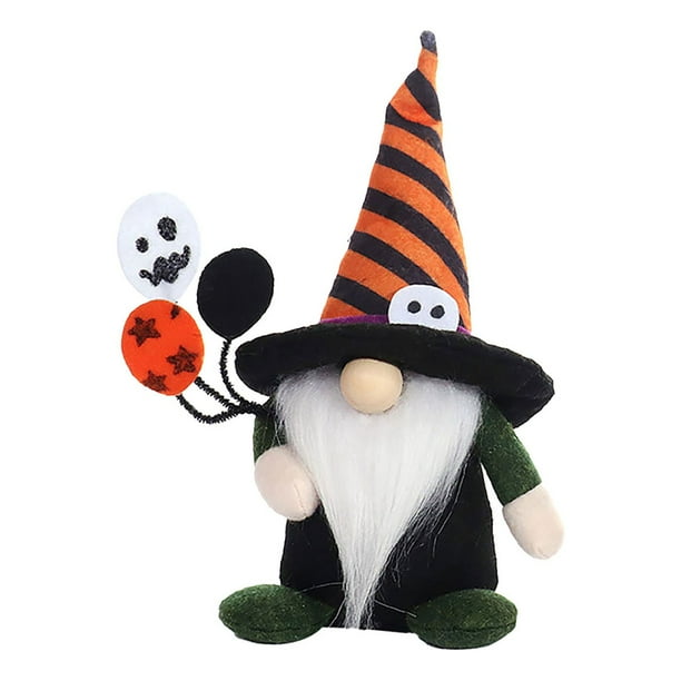 Decoración de Halloween decoraciones de Halloween muñeco de Gnomo de Halloween muñeco de peluche enano decoraciones regalos de vacaciones hogar para niños