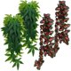 thumbnail image 1 of 4 plantas colgantes de ratán de imitación de reptiles con ventosas para acuarios, mascotas y decoración de hábitat., 1 of 5