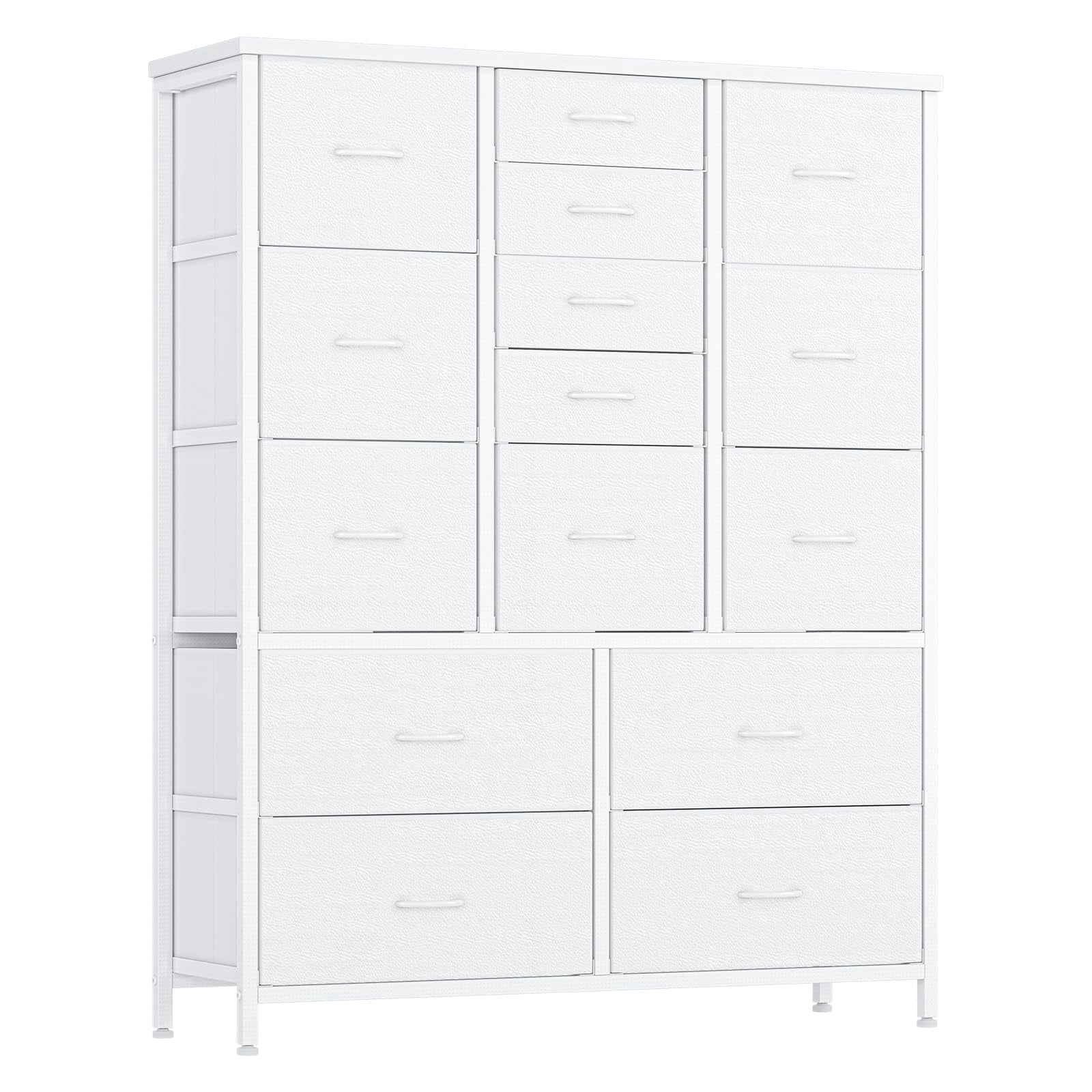 Yiwa 15 Drawers Dresser for Bedroom, Tall Dresser & Chests of Drawers ...