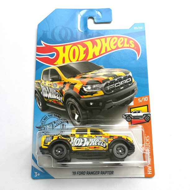 HOT WHEELS-FORD RANGER RAPTOR F-150 SVT LIGHTNING 49 F1, coche de Metal fundido a presión, colección de juguetes para niños, 1/64, 79 Fivean unisex