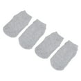 thumbnail image 4 of 2 Pairs Short Elastic Sports Socks Prevent Slipping Breathable Athletic Low Cut Socks for Elderly, 4 of 6