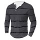 thumbnail image 1 of Blusas y camisas de manga larga con cuello redondo para hombre, estilo casual, cuello redondo, estampado, para fitness, deportes, manga larga, blusa de poliéster., 1 of 4