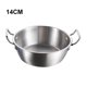 thumbnail image 3 of Stainless Steel Bowl Double Ear With Handle Sauce Seasoning Dish Food Container Soup Bowl Double Ear Instant Noodle Bowl, 3 of 11