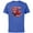 Royal Heather, variant on Marvel Spider-Man Class of 2023 Graduation Spidey Symbol - Short Sleeve Cotton T-Shirt for Adults - Customized-Navy