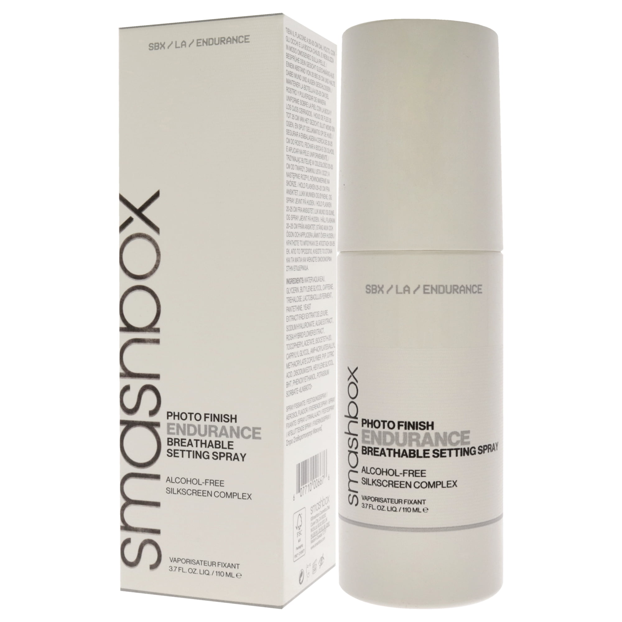 Smashbox Photo Finish Endurance Breathable Setting Spray - 3.7oz - New