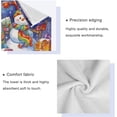 thumbnail image 4 of GZHJMY Christmas Snowman Towel Set of 3, Highly Absorbent Soft Towels with Bath Towel, Hand Towel and Washcloth for Bathroom Hotel Gym Spa, 4 of 7
