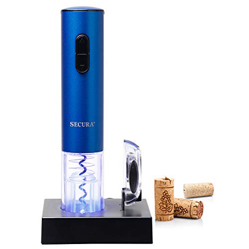 Secura Electric Wine Opener, Automatic Electric Wine Bottle Corkscrew