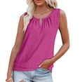 thumbnail image 5 of Tops for Woman Casual Romantic T-Shirt for Summer Temperament Slim Alternative Clothing Loose and Comfortable Clothes for Woman Ropa De Mujer Hot Pink XL, 5 of 6