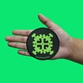 thumbnail image 2 of Men's Type O Negative Gear Logo Woven Patch Black, 2 of 2