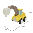 thumbnail image 2 of Milaget Engineering Pull Back Car Friction Power Engineering Toys Learning Toy Drill truck, 2 of 8