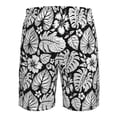 thumbnail image 6 of Naloa Tropical Leaves Men's Beach Shorts, Surfing shorts, Swim trunks, Quick Dry Swim Trunks for Surfing Beach Fun - Medium, 6 of 9