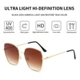 thumbnail image 4 of Gafas de sol vintage para mujeres y hombres estilo retro clásico, gafas de sol de gran tamaño para mujeres, 4 of 5