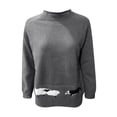 thumbnail image 4 of Helii Sweaters for Women Casual Cute Sheep Embroidered Knit Sweater Crewneck Long Sleeve Fall Pullover Top Cozy Warm Comfortable Layering Winter Outfit (S), 4 of 4