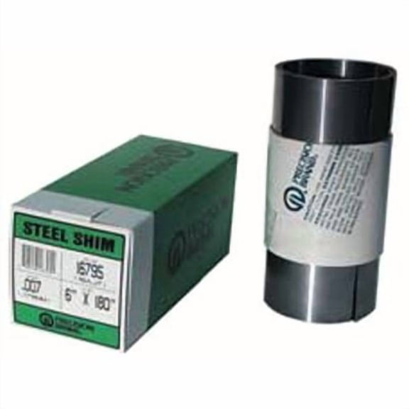 Precision Brand Shim Stock,Roll,Cold Low Steel,0.0015 In 16155
