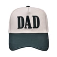 thumbnail image 2 of Dad Hats for Men, Vintage Two Adjustable Tone Hat, New Dad Gifts for Husband, Fathers Day Birthday Gifts from Daughter Son Wife, 2 of 5