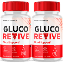 Gluco Revive Blood Support GlucoRevive Advanced Formula Glycogen Support 120 Capsules