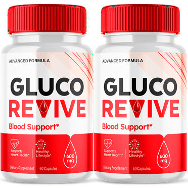 Gluco Revive Blood Support GlucoRevive Advanced Formula Glycogen Support 120 Capsules