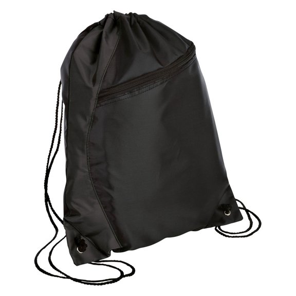 Port & Company Colorblock Cinch Zippered Pack