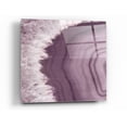 thumbnail image 1 of Epic Art 'Agate Geode I PLUM' by Wild Apple Portfolio, Acrylic Glass Wall Art, 24"x24", 1 of 3