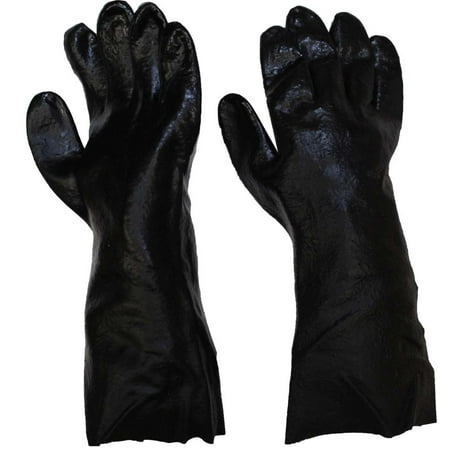 Pvc Gauntlet - Men's Black 14