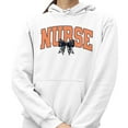 thumbnail image 2 of Halloween Nurse Hoodie Sweatshirt Unisex Large White, 2 of 5