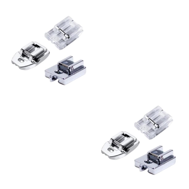 Billuyoard 2 piezas de cremallera Invisible, suministros para el hogar, pequeña herramienta de costura, cremalleras de Metal, accesorio para plata 2.5*1.6*0.8 cm, conjunto 2piezas