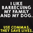 thumbnail image 3 of CafePress - I Like Barbecuing My Family Dark T Shirt - Men's Classic Graphic Cotton T-Shirt, 3 of 4