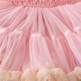 thumbnail image 5 of Mercatoo Toddler Baby Girl Mesh Tulle Sleeveless Dress Solid Color Tie-Up Strap Su𝐧dress Summer Birthday P𝐚rty Dress, 5 of 7
