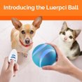 thumbnail image 4 of Pet Teaser Ball Pet Intelligent Ball USB Rechargeable Pet Teaser Ball 360 Degree Rotation Auto Sleep LED Glowing 3 Modes Boredom Relief Dog Puppy, 4 of 8