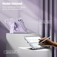 thumbnail image 6 of TiMOVO Case for iPad (A16) 11th Generation 11 Inch 2025, iPad 10th Generation Case 2022 with Screen Protector, Heavy Duty Shockproof Rugged Protective Cover,Taro Purple, 6 of 8