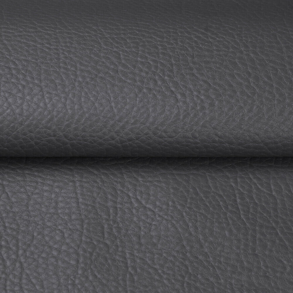 Anminy Vinyl Faux Leather Fabric, Genuine Leather Fabric By The Yard
