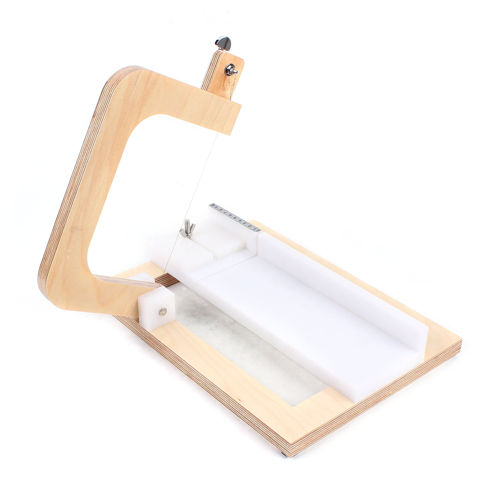 SUPERFINDINGS Hand-Made Cold Soap Cutter Soap Wire Cutting Machine Home Soap  Cutting Knife Soap Making Tools Wooden Soap Making Cutter Set for Handmade Soap  Making 