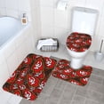 thumbnail image 3 of Juego de alfombras de baño de 3 piezas del equipo KC_Chiefss Alfombra antideslizante para baño de 31,5 x 20 pulgadas, 3 of 7