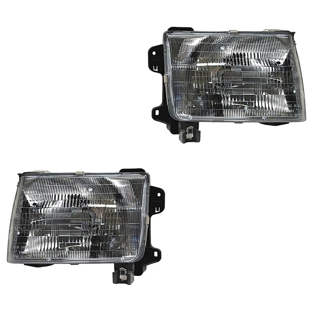 Par de Faros TYC Frontier 1998 A 2000 C/ajuste 1 Par Ambos lados