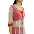 thumbnail image 2 of Atasi Womens Classy Floor Length Flaired Anarkali Salwaar Suit with Dupatta, 2 of 9
