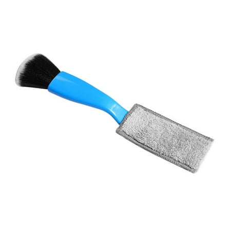 

Egmy Multi-Function Conditioner Air Outlet Instrument Panel Car Interior Cleaning Brush Blue One Size