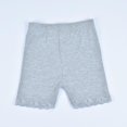 thumbnail image 4 of XXWXYD Lace Trim Kids Athletic Shorts, Anti-Slip Elastic Waist Summer Playwear, Lightweight Stretchy Cotton Pants for Girls Outdoor Activities, 4 of 4