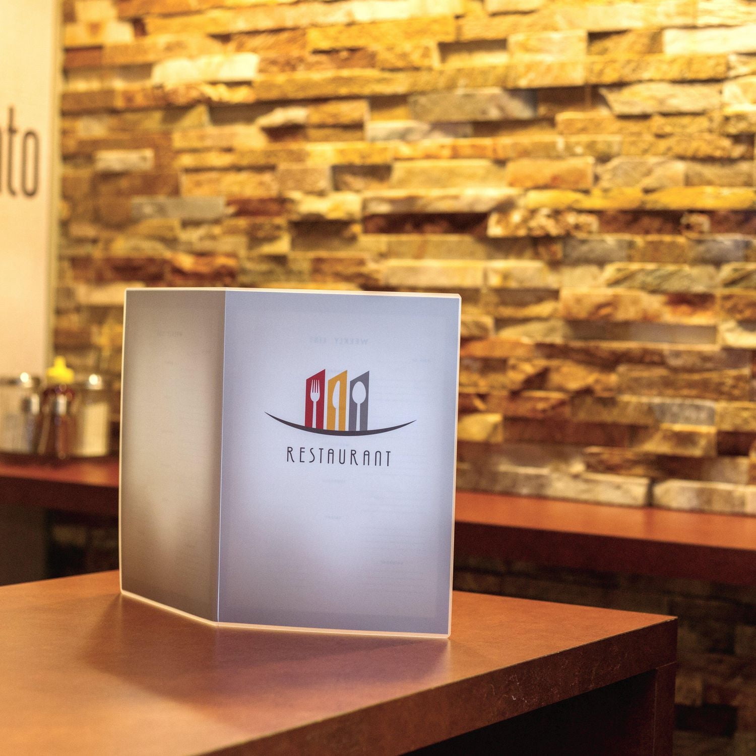 Glossy Lamination Pouches - Menu, 3 mil, 25 pk