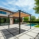 thumbnail image 5 of Ilios Innova | Pérgola de Jardín 3x3m con Techo Retráctil,  Estructura de Hierro y Tela Poliéster Protección Solar para Patio Terraza, 5 of 9