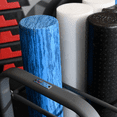 thumbnail image 4 of Power Systems Foam Roller Cart – Studio Storage Solution, Holds 12 Rollers, Steel Frame, Gray, 4 of 5