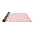 thumbnail image 2 of Ahgly Company Indoor Rectangle Solid Red Modern Area Rugs, 3' x 5', 2 of 4